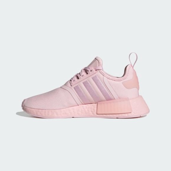 Adidas NMD R1 Low Top Mens Athletic Running Shoes Pink HQ8862 NEW Multi Sz - Picture 4 of 9